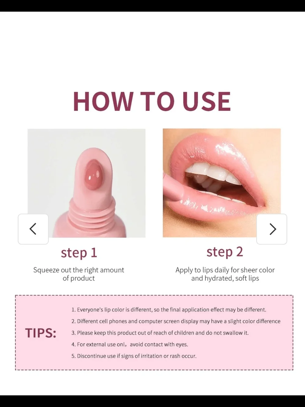 Mini Tango Beauty peptide lip